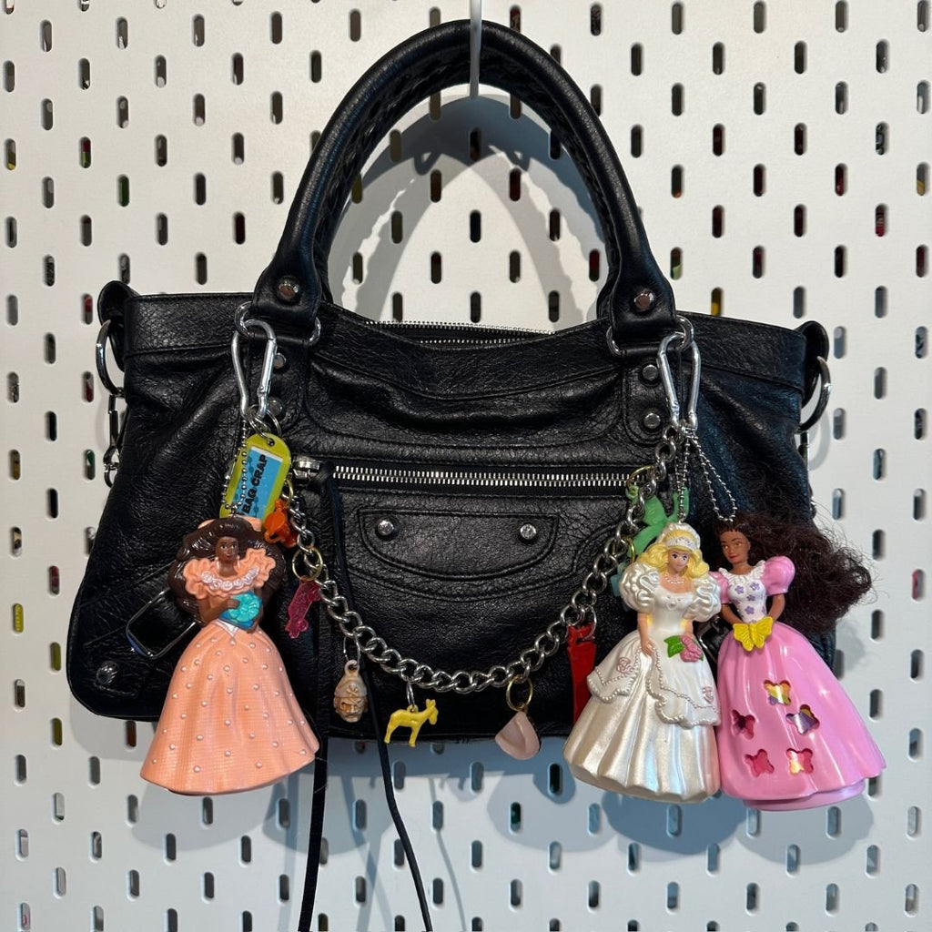 Vintage 90's Barbie Doll Happy Meal Crafted Bag Charms: Drop 7