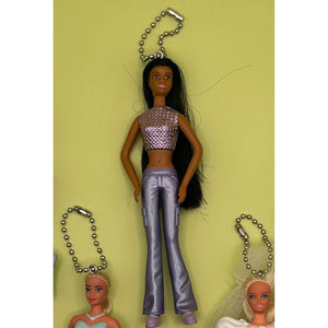 90's Y2k Barbie Doll Happy Meal Crafted  s: Drop 4 - barbie doll toy pink rare vintage keychain vintage charms for bag nostalgia vintage keychains y2k collectible - Bag Crap