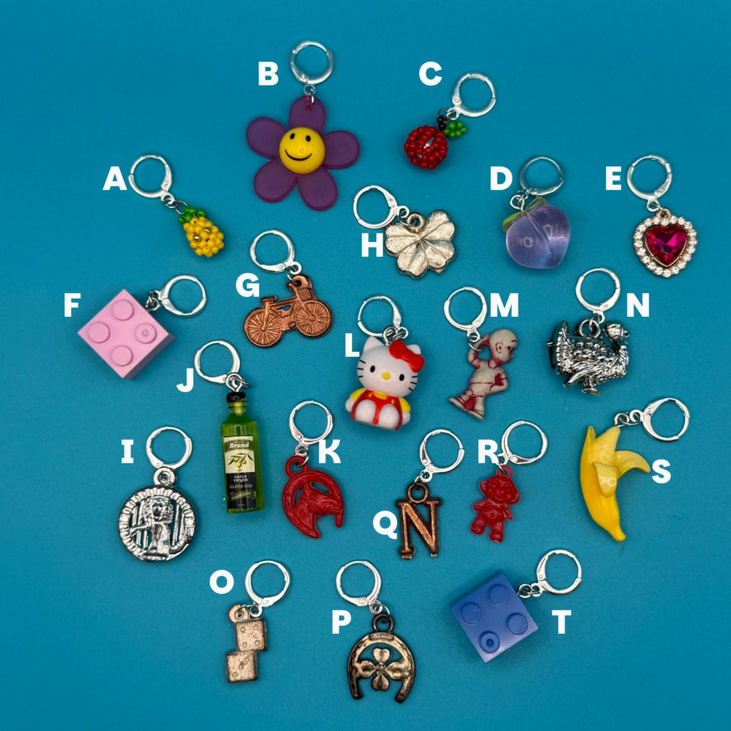 Sterling Silver Plated Vintage Trinket Charms: Drop 4