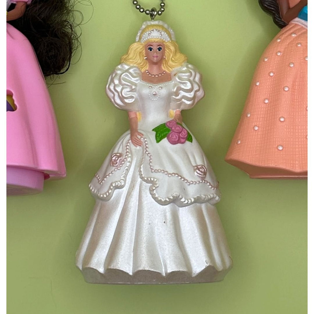 Vintage 90's Barbie Doll Happy Meal Crafted Bag Charms: Drop 7