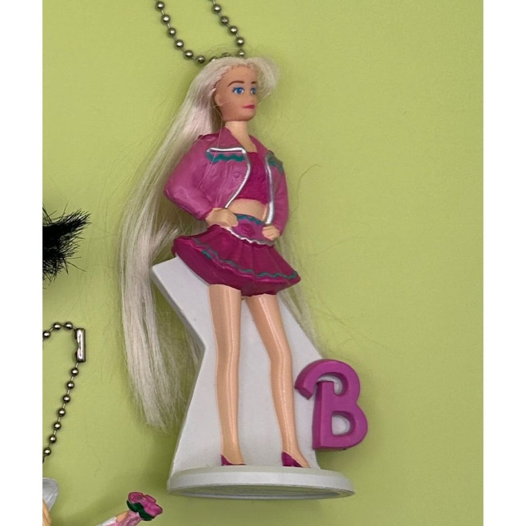 Vintage 90's Barbie Doll Happy Meal Crafted Bag Charms: Drop 5