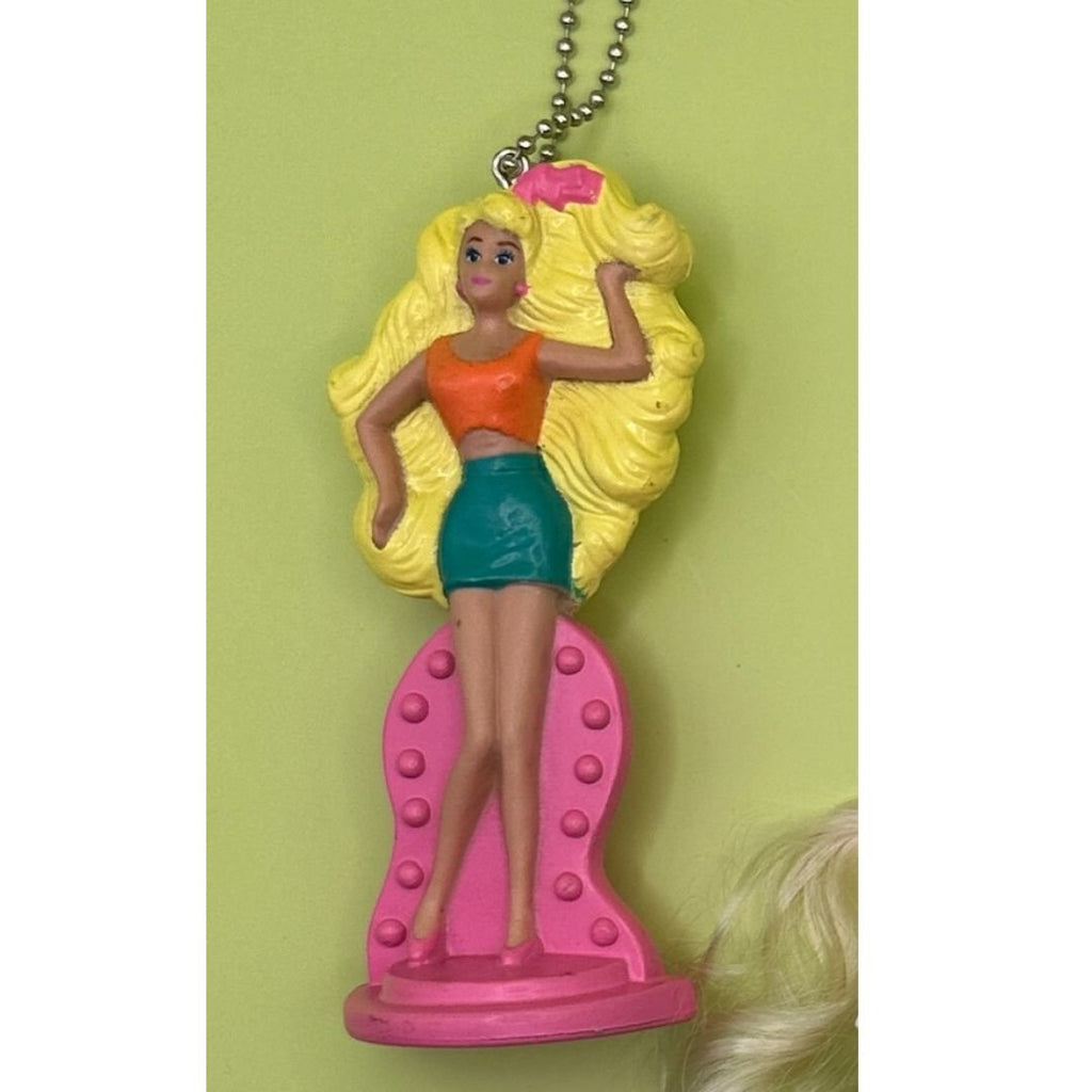 Vintage 90's Barbie Doll Happy Meal Crafted Bag Charms: Drop 5