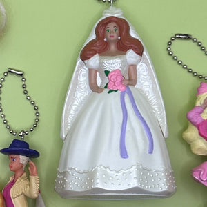 90's Barbie Doll Happy Meal Crafted  s: Drop 3 - barbie doll toy pink rare vintage keychain vintage charms for bag nostalgia vintage keychains y2k collectible - Bag Crap