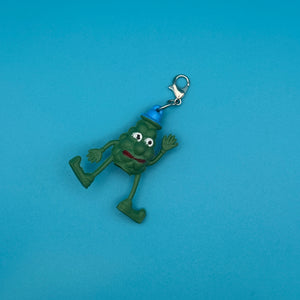 80s Munch Bunch Mini  s: Green -  vintage keychain vintage charms for bag nostalgia vintage keychains y2k collectible - Bag Crap