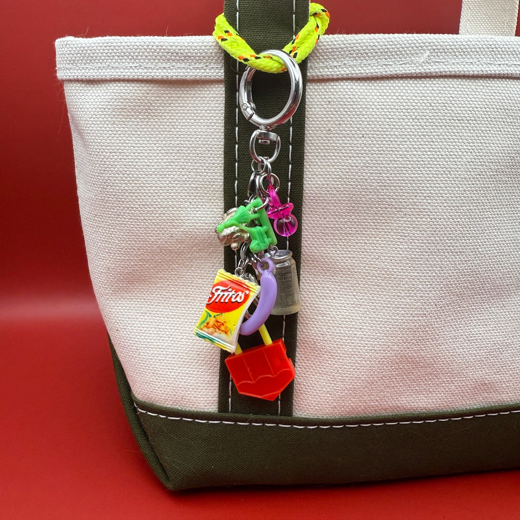 Vintage Fritos Trinket Bag Charm Chain