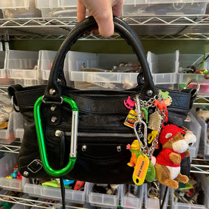 XXL Metal Carabiner Clip  s - clips carabiners charms keychains bag designer vintage keychain vintage charms for bag nostalgia vintage keychains y2k collectible - Bag Crap