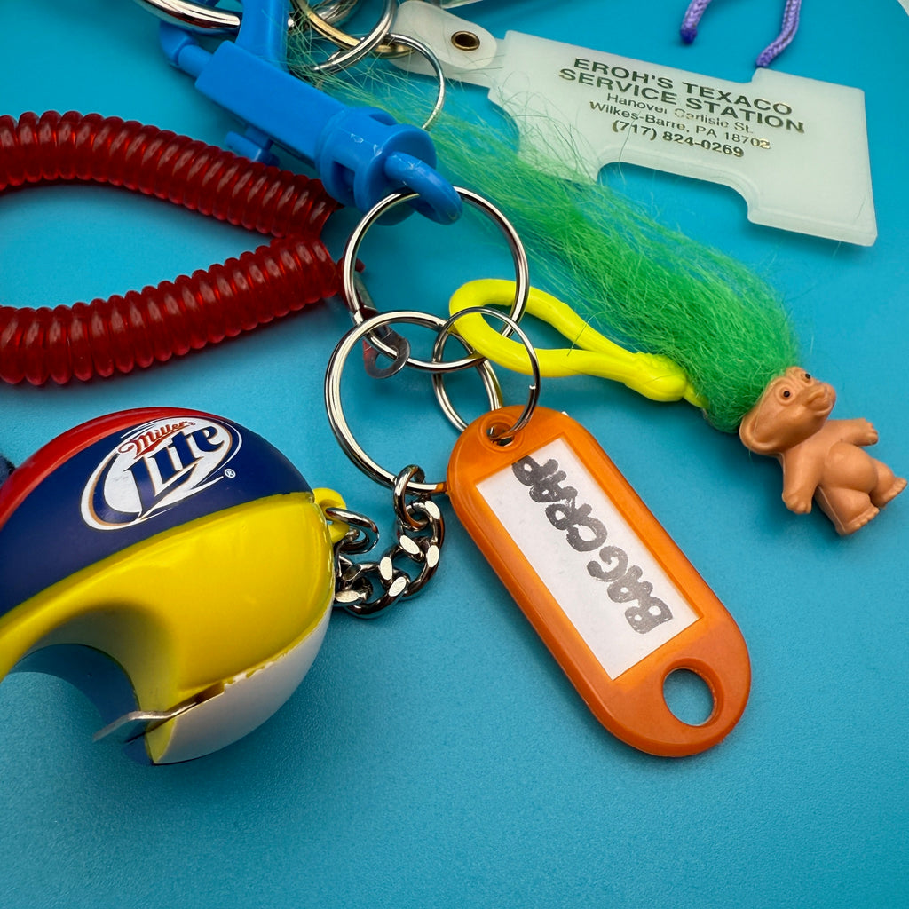 Vintage Teenie Beanie Baby Lizard Bag Charm Pack