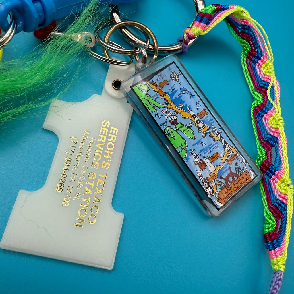 Vintage Teenie Beanie Baby Lizard Bag Charm Pack