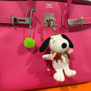 Custom Order  Snoopy  +  Necklace *As Seen on Lori Hirshleifer* - snoopy rar peanuts vintage keychain vintage charms for bag nostalgia vintage keychains y2k collectible - Bag Crap