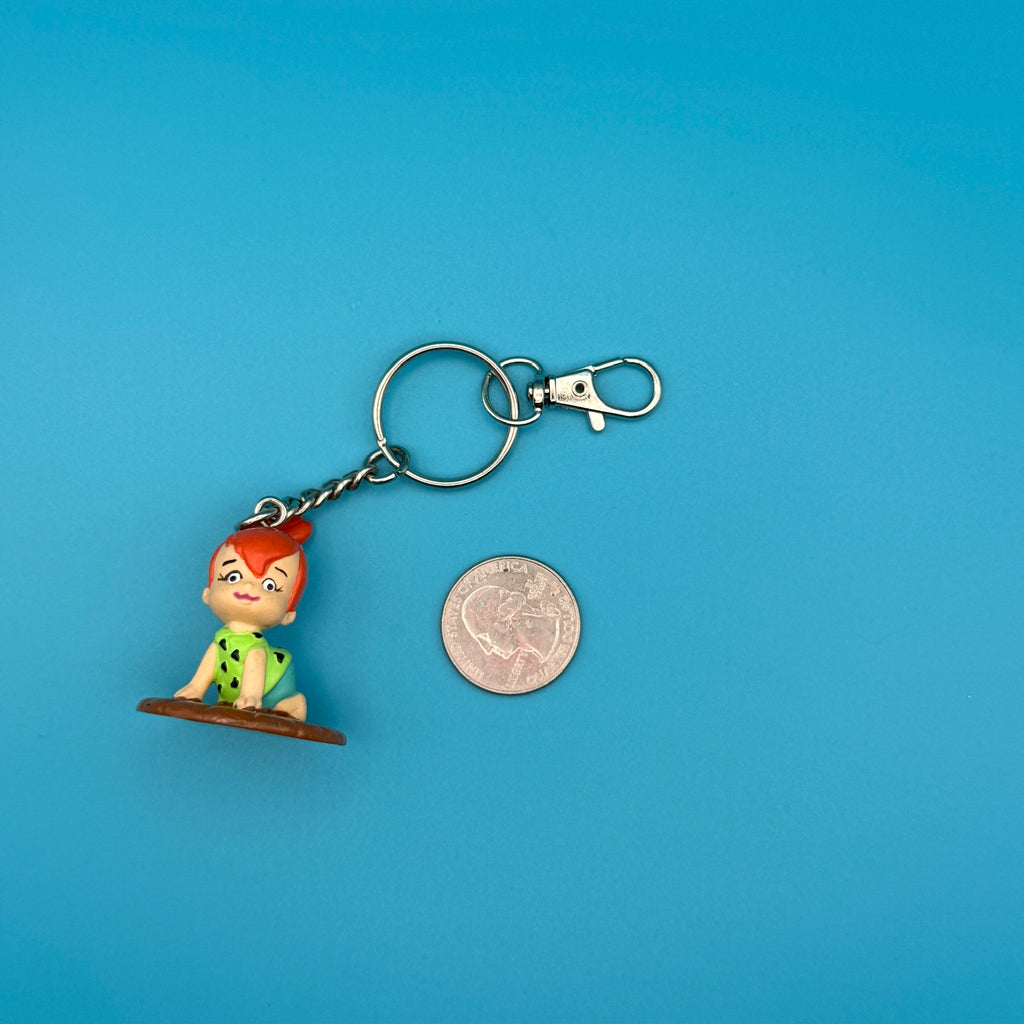 Vintage 1990s Flintstones Character Bag Charms