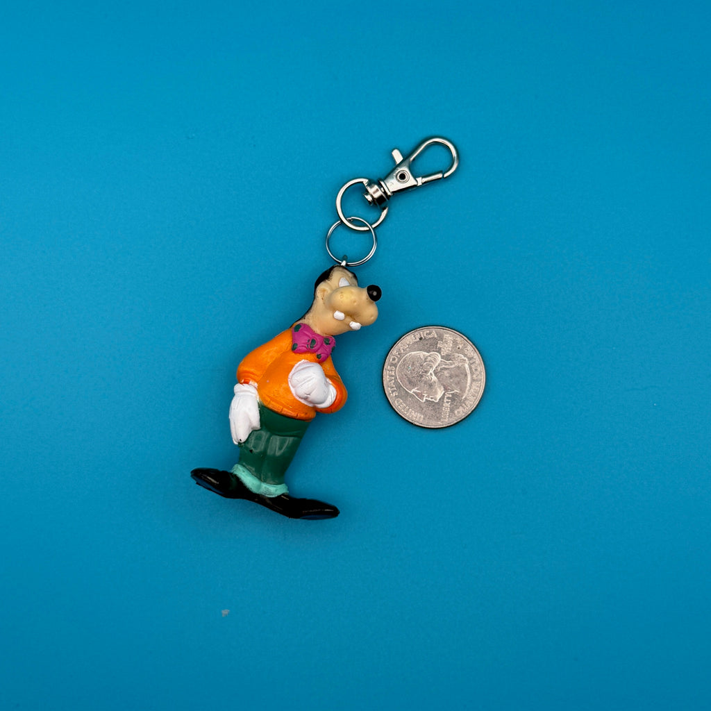 Vintage Disney Character Bag Charms: Goofy, Donald Duck