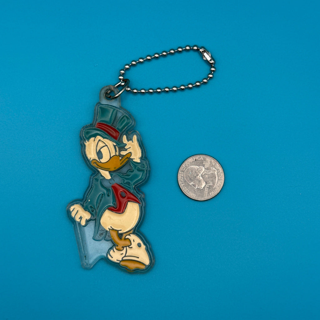 Vintage Disney Character Bag Charms: Goofy, Donald Duck