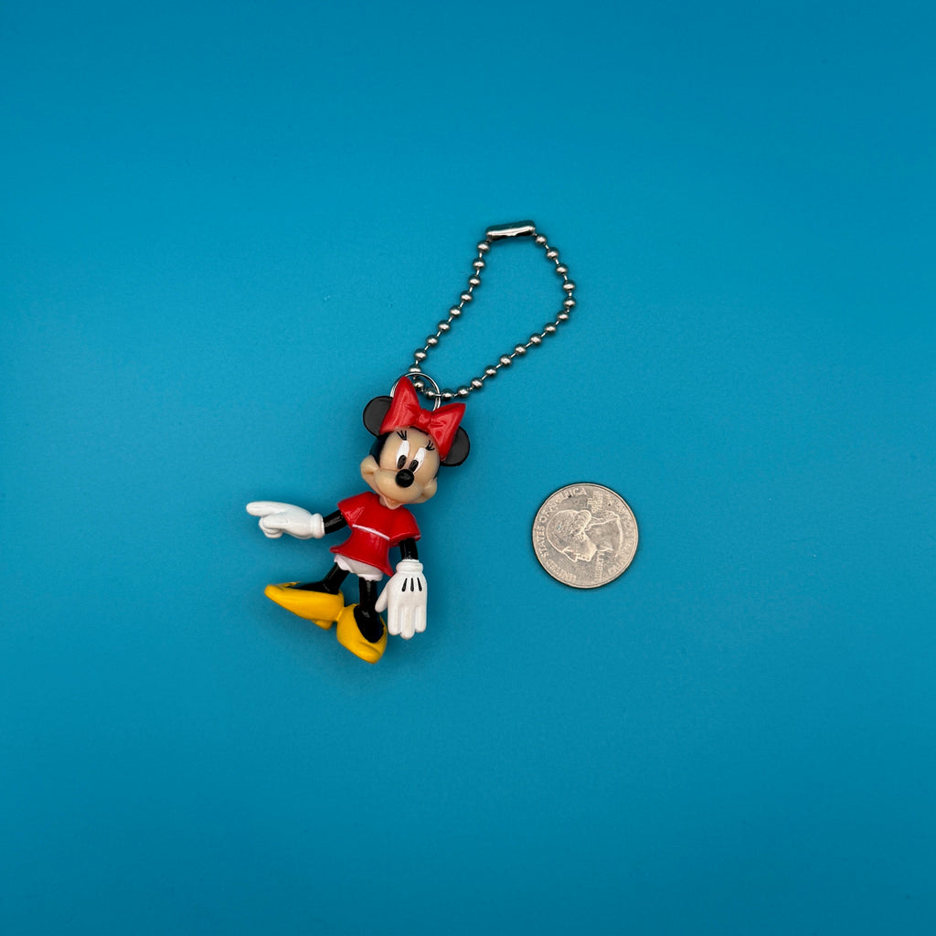 Vintage Mickey Mouse and Minnie Mouse Bag Charms