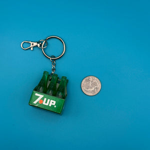 Mini Soda Bottle  s: Coke, Dr.Pepper, 7Up, Pepsi -  vintage keychain vintage charms for bag nostalgia vintage keychains y2k collectible - Bag Crap