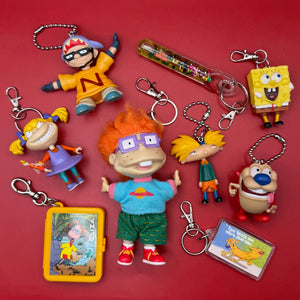 90s Nickelodeon Cartoon   s -  vintage keychain vintage charms for bag nostalgia vintage keychains y2k collectible - Bag Crap
