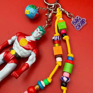 Captain Planet  Pack - vintage bag charm packs nostalgia vintage y2k vintage keychain vintage charms for bag nostalgia vintage keychains y2k collectible - Bag Crap