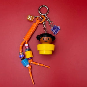 Fisher Price Little People   Pack - vintage bag charm packs nostalgia vintage y2k vintage keychain vintage charms for bag nostalgia vintage keychains y2k collectible - Bag Crap