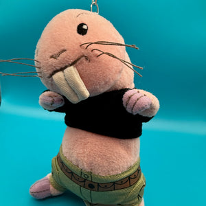6'  Rufus Plush -  vintage keychain vintage charms for bag nostalgia vintage keychains y2k collectible - Bag Crap