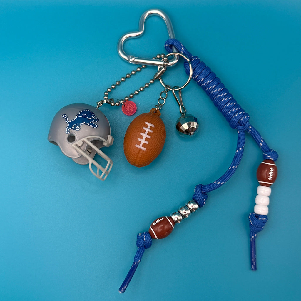 Vintage Detroit Lions Bag Charm Pack