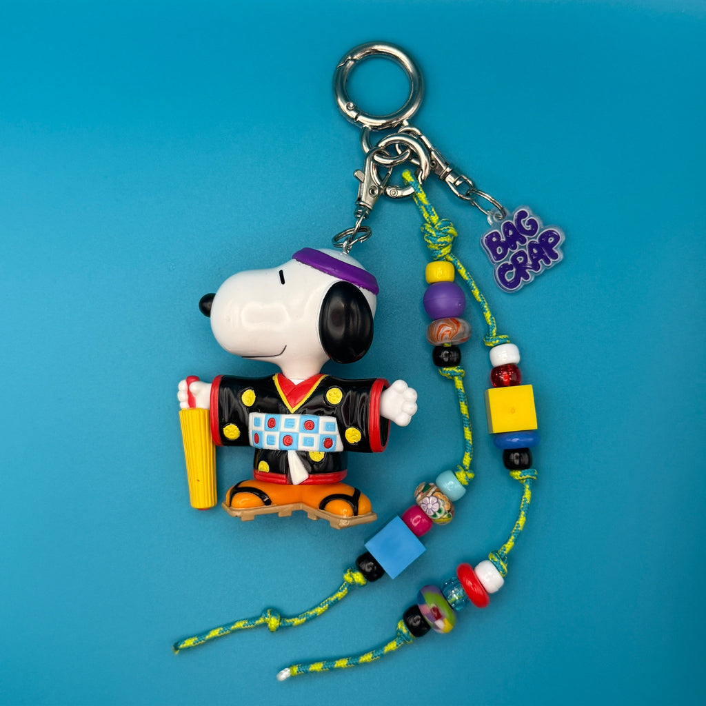 Vintage 1999 McDonald's Happy Meal Japan Snoopy Charm Pack