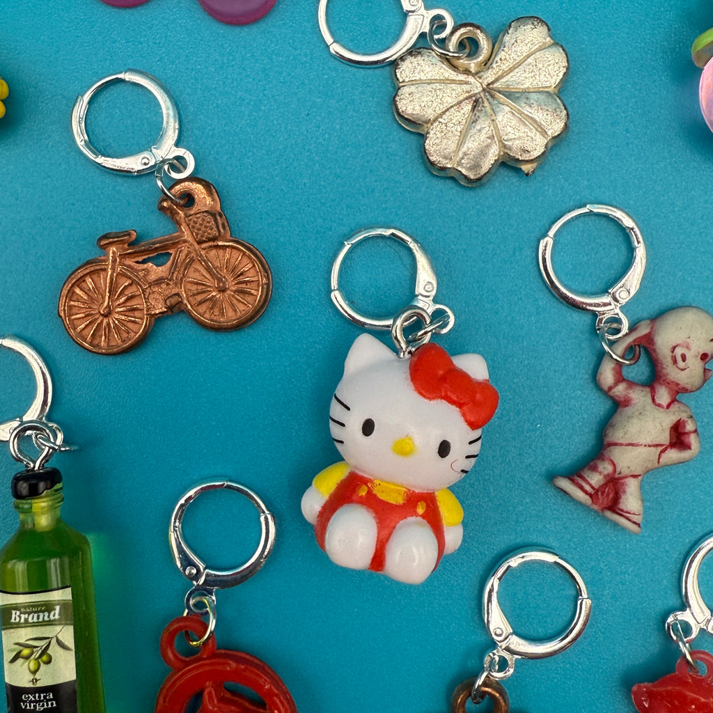 Sterling Silver Plated Vintage Trinket Charms: Drop 4