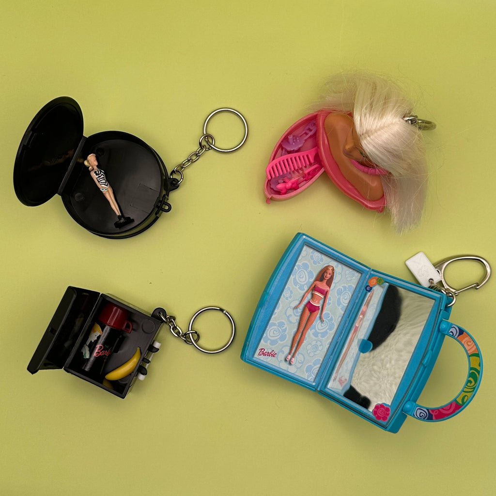 90's Barbie Vintage Keychain Collection