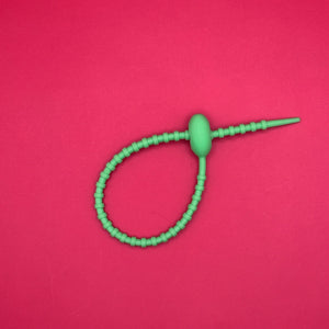 Rubber Zip-tie    Attachments - clips carabiners charms keychains bag designer vintage keychain vintage charms for bag nostalgia vintage keychains y2k collectible - Bag Crap