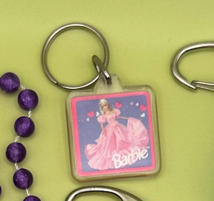 90's Barbie   Collection - barbie doll toy pink rare vintage keychain vintage charms for bag nostalgia vintage keychains y2k collectible - Bag Crap