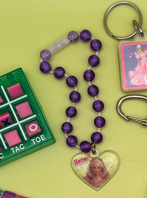 90's Barbie   Collection - barbie doll toy pink rare vintage keychain vintage charms for bag nostalgia vintage keychains y2k collectible - Bag Crap