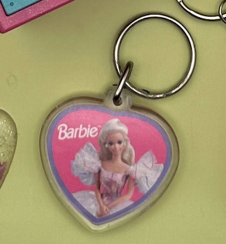 90's Barbie Vintage Keychain Collection