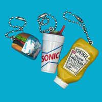 Mini Food Bag Charms