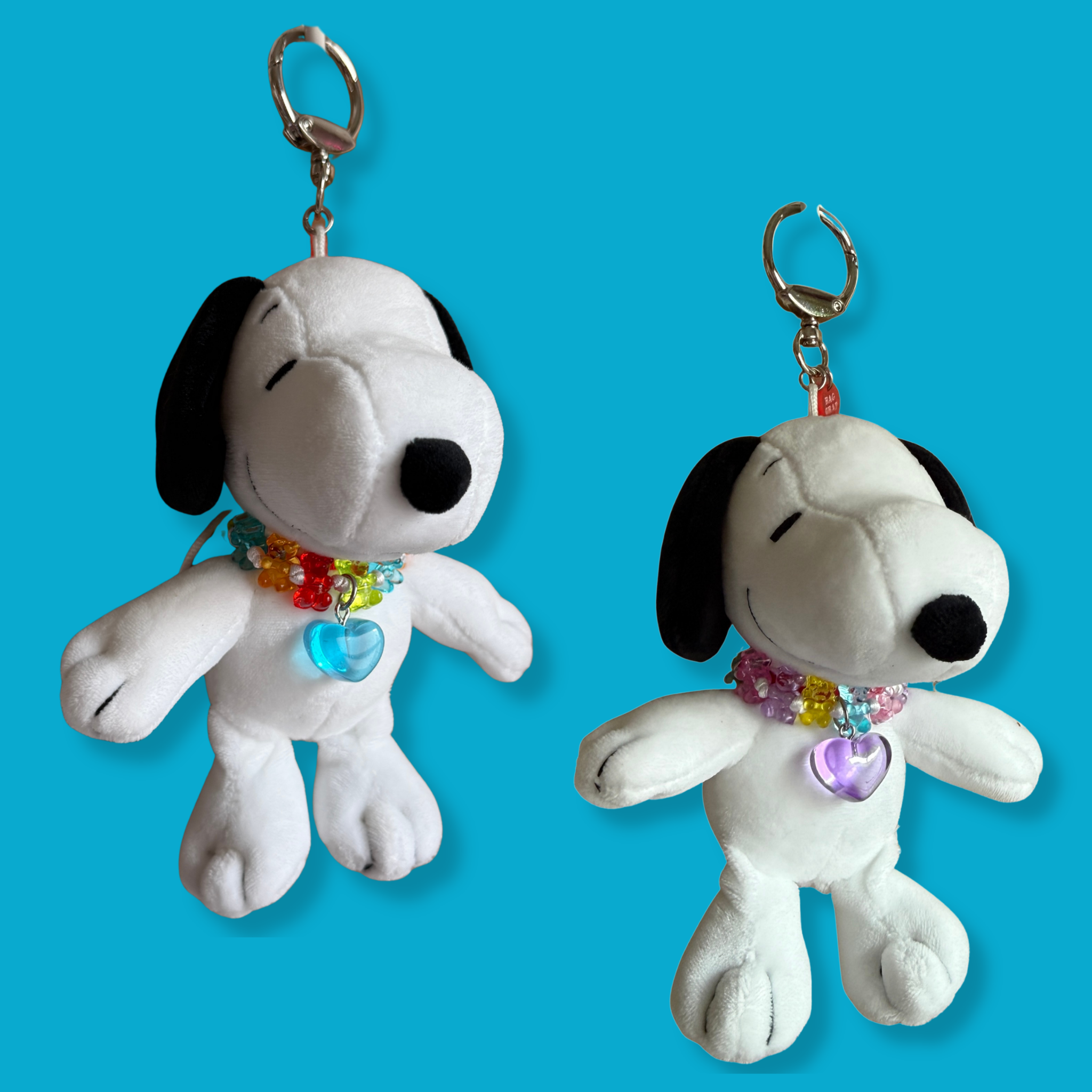 Gummy Bear Necklace Snoopy Plush - snoopy rar peanuts vintage keychain vintage charms for bag nostalgia vintage keychains y2k collectible - Bag Crap