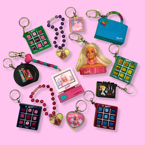90's Barbie   Assortment: You Pick - barbie doll toy pink rare vintage keychain vintage charms for bag nostalgia vintage keychains y2k collectible - Bag Crap