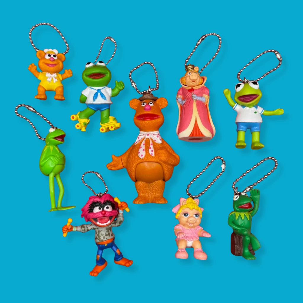 Vintage 1980s Muppet Bag Charms: You Pick
