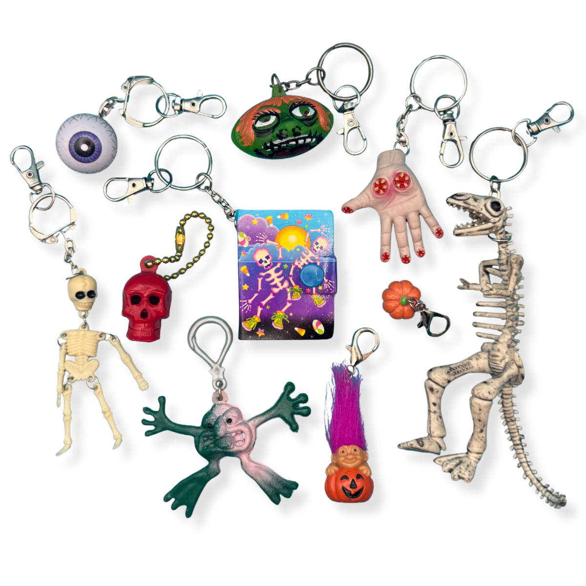 Halloween Vintage Keychains & Bag Charms: Drop I