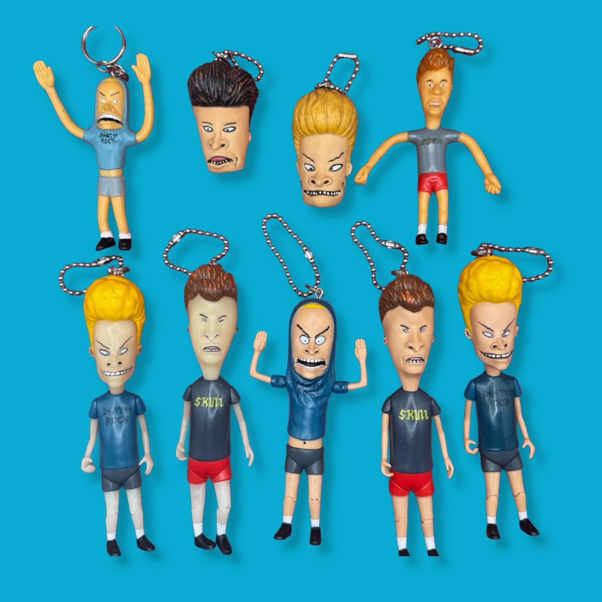 RARE:  '90s Beavis and Butthead s &  s -  vintage keychain vintage charms for bag nostalgia vintage keychains y2k collectible - Bag Crap