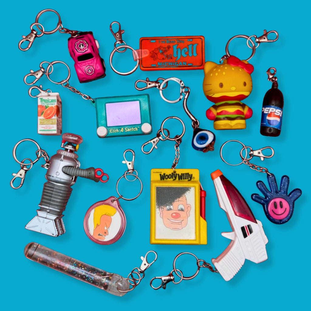 Vintage 1970s-Y2K Keychains & Bag Charms — Classic Toys