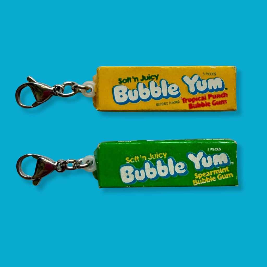 Vintage Bubble Yum Mini Trinket Bag Charms