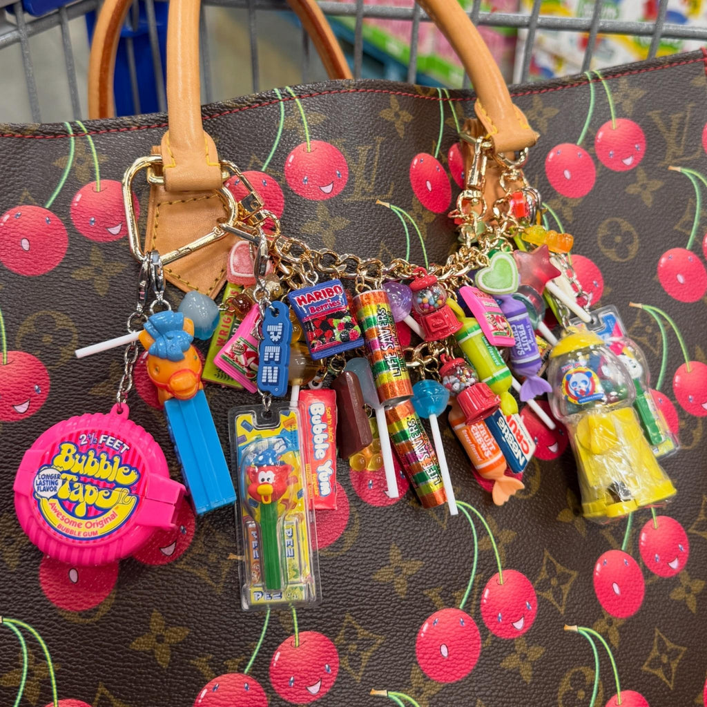 Vintage Bubble Yum Mini Trinket Bag Charms