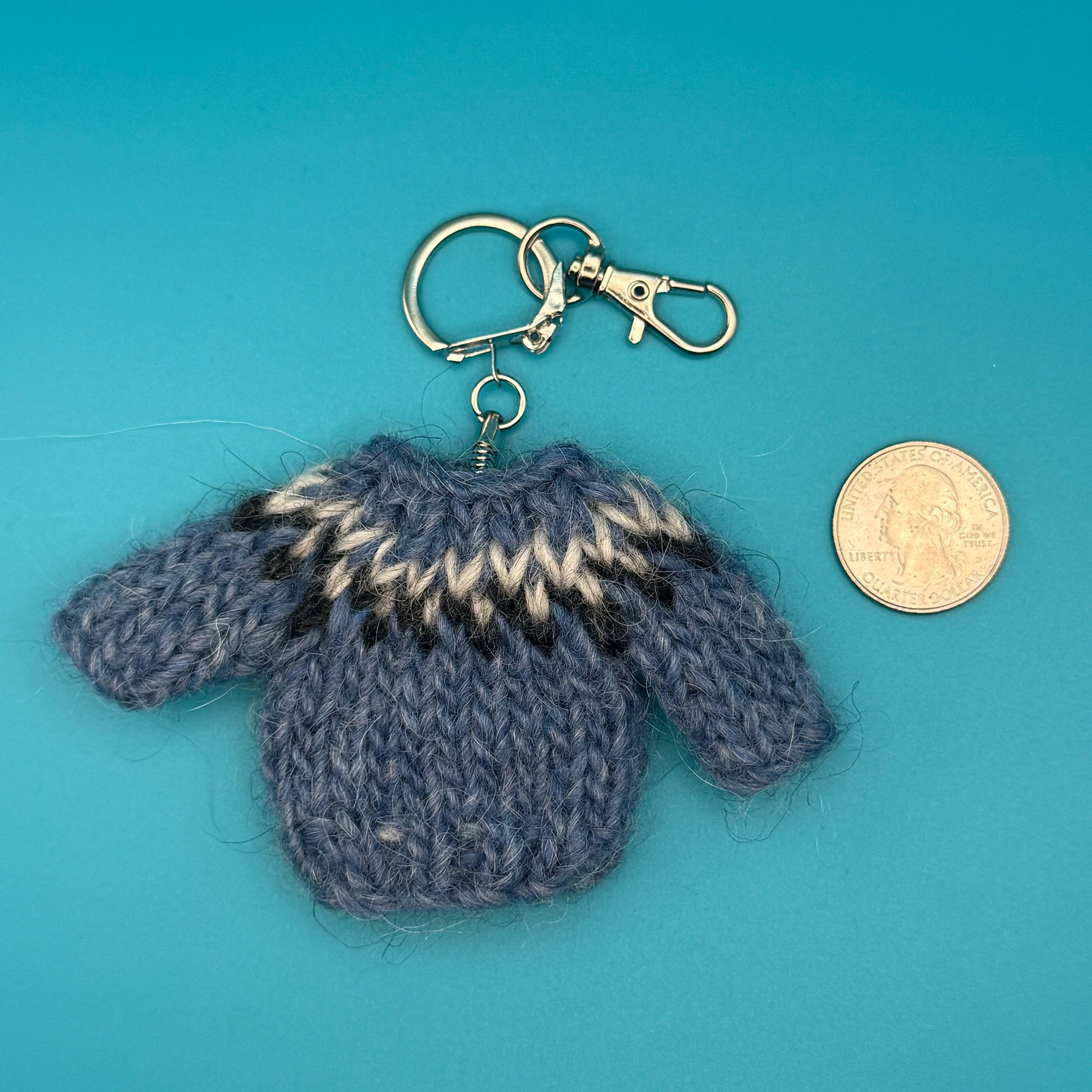 100% Scottish Wool Mini Sweater  s -  vintage keychain vintage charms for bag nostalgia vintage keychains y2k collectible - Bag Crap