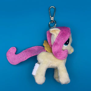 4' VTG Fluttershy My Little Pony Plush -  vintage keychain vintage charms for bag nostalgia vintage keychains y2k collectible - Bag Crap