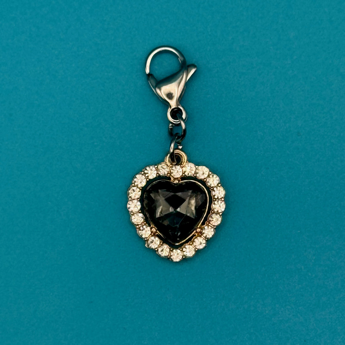 Mini Crystal Heart Trinket s: You Pick -  vintage keychain vintage charms for bag nostalgia vintage keychains y2k collectible - Bag Crap