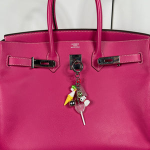 ONE-OF-ONE SILVER VINTAGE BAG CHARM CHAIN- SNOOPY - snoopy rar peanuts vintage keychain vintage charms for bag nostalgia vintage keychains y2k collectible - Bag Crap