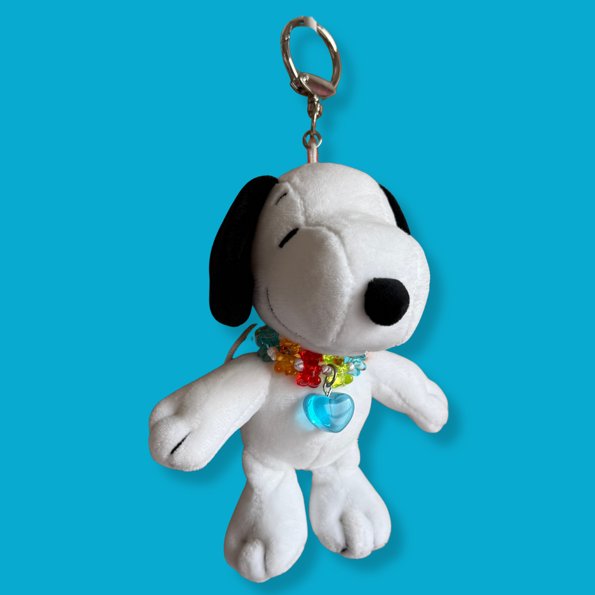 Gummy Bear Necklace Snoopy Plush - snoopy rar peanuts vintage keychain vintage charms for bag nostalgia vintage keychains y2k collectible - Bag Crap