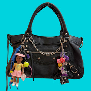 Madame Alexander Tennis Doll    Pack - vintage bag charm packs nostalgia vintage y2k vintage keychain vintage charms for bag nostalgia vintage keychains y2k collectible - Bag Crap