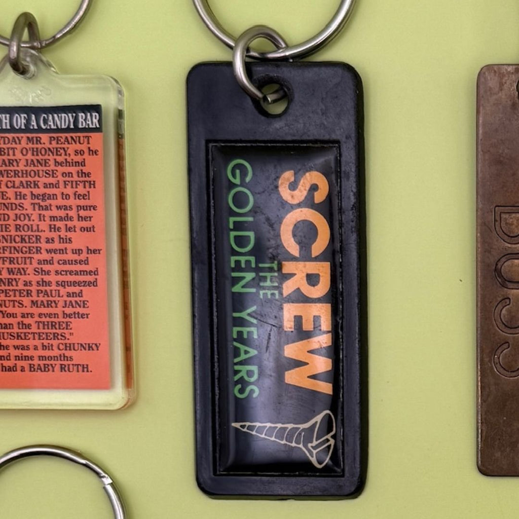 Vintage 90's Y2k Comedy Quote Keychains: Drop 4
