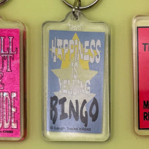 90's Y2k Comedy Quote s: Drop 2 -  vintage keychain vintage charms for bag nostalgia vintage keychains y2k collectible - Bag Crap