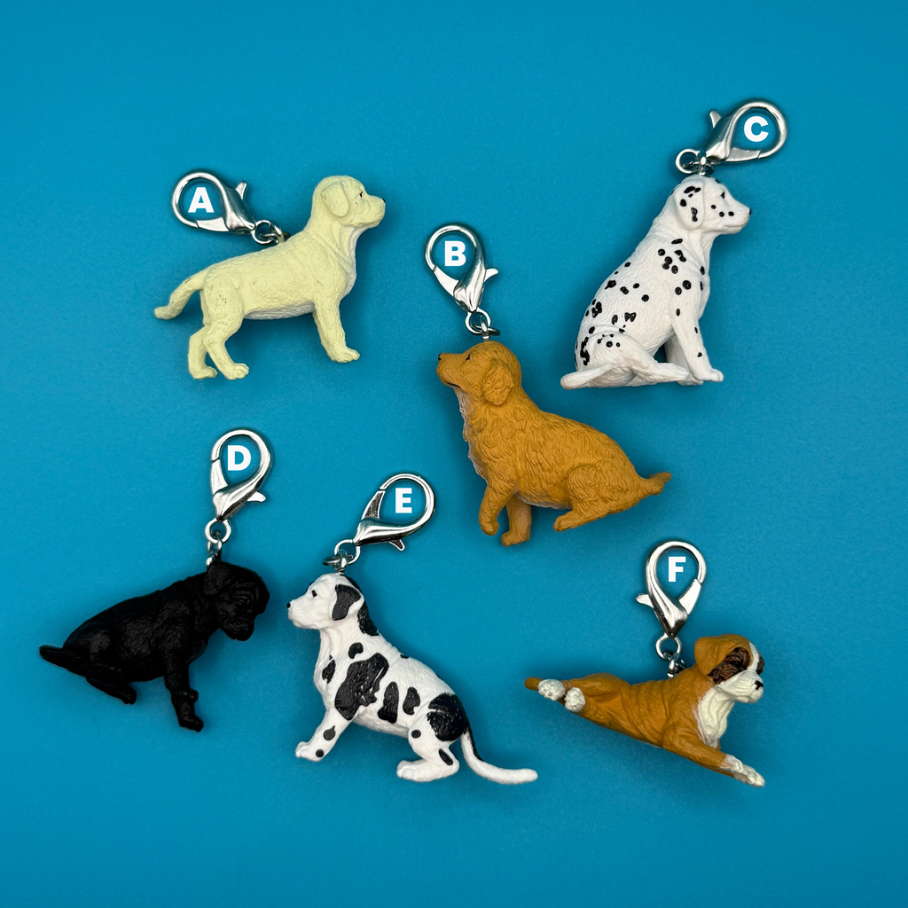 Assorted Mini Dog Bag Charms: You Pick