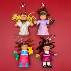 Holiday Cabe Patch Kids  s -  vintage keychain vintage charms for bag nostalgia vintage keychains y2k collectible - Bag Crap