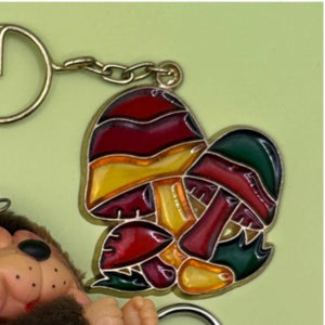 70's-   s & s: Drop 18 -  vintage keychain vintage charms for bag nostalgia vintage keychains y2k collectible - Bag Crap
